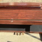 三原市西町でピアノの回収から処分までさせて頂きました。