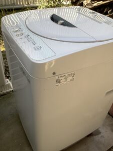 神石高原町古川で洗濯機の引き取りから処分までさせて頂きました。