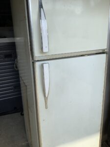 福山市瀬戸町山北で冷蔵庫の回収から処分までさせて頂きました。