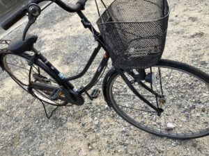 尾道市天満町で自転車の引き取りから処分までさせて頂きました。