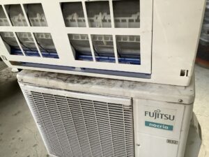 広島県神石高原町で取り外し回収から処分までしたエアコン