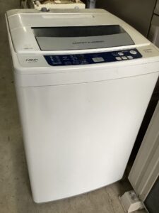 竹原市吉名町で洗濯機の回収から処分までさせて頂きました。