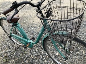 尾道市原田町小原で自転車の引き取りから処分までさせて頂きました。