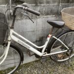 三原市桜山町で自転車の回収から処分までさせて頂きました。