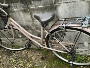 尾道市御調町徳永で自転車の回収から処分までさせて頂きました。