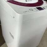 竹原市小梨町で洗濯機の引き取りから処分までさせて頂きました。