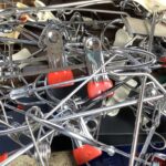 福山市内海町で廃品回収をした鉄屑です。