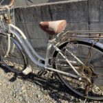 竹原市東野町で自転車の回収から処分までさせて頂きました。