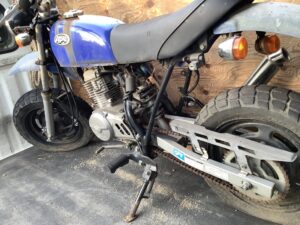福山市沼隈町で引き取り回収から処分までしたバイク