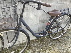 竹原市福田町で自転車の引き取りから処分までさせて頂きました。
