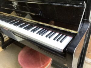 福山市千田町で引き取り回収から処分までしたピアノ