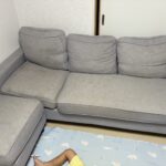 福山市芦田町福田でソファーの引き取りから処分までさせて頂きました。