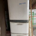 尾道市瀬戸田町宮原で冷蔵庫の引き取りから処分までさせて頂きました。