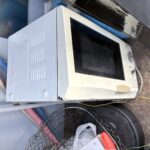 福山市今津町で廃品回収をした電子レンジです。