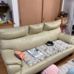 庄原市東城町菅でソファーの引き取りから処分までさせて頂きました。