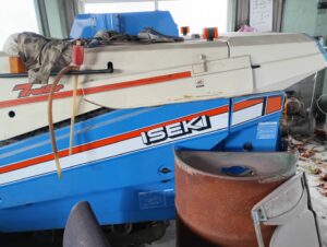 庄原市大久保町で農機具の回収から処分までさせて頂きました。