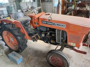 三次市栗屋町で農機具の引き取りから処分までさせて頂きました。