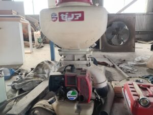 尾道市御調町三郎丸で農機具の引き取りから処分までさせて頂きました。