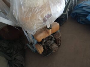 竹原市中央で農機具の回収から処分までさせて頂きました。