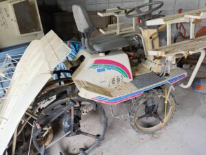 庄原市高野町南で農機具の引き取りから処分までさせて頂きました。