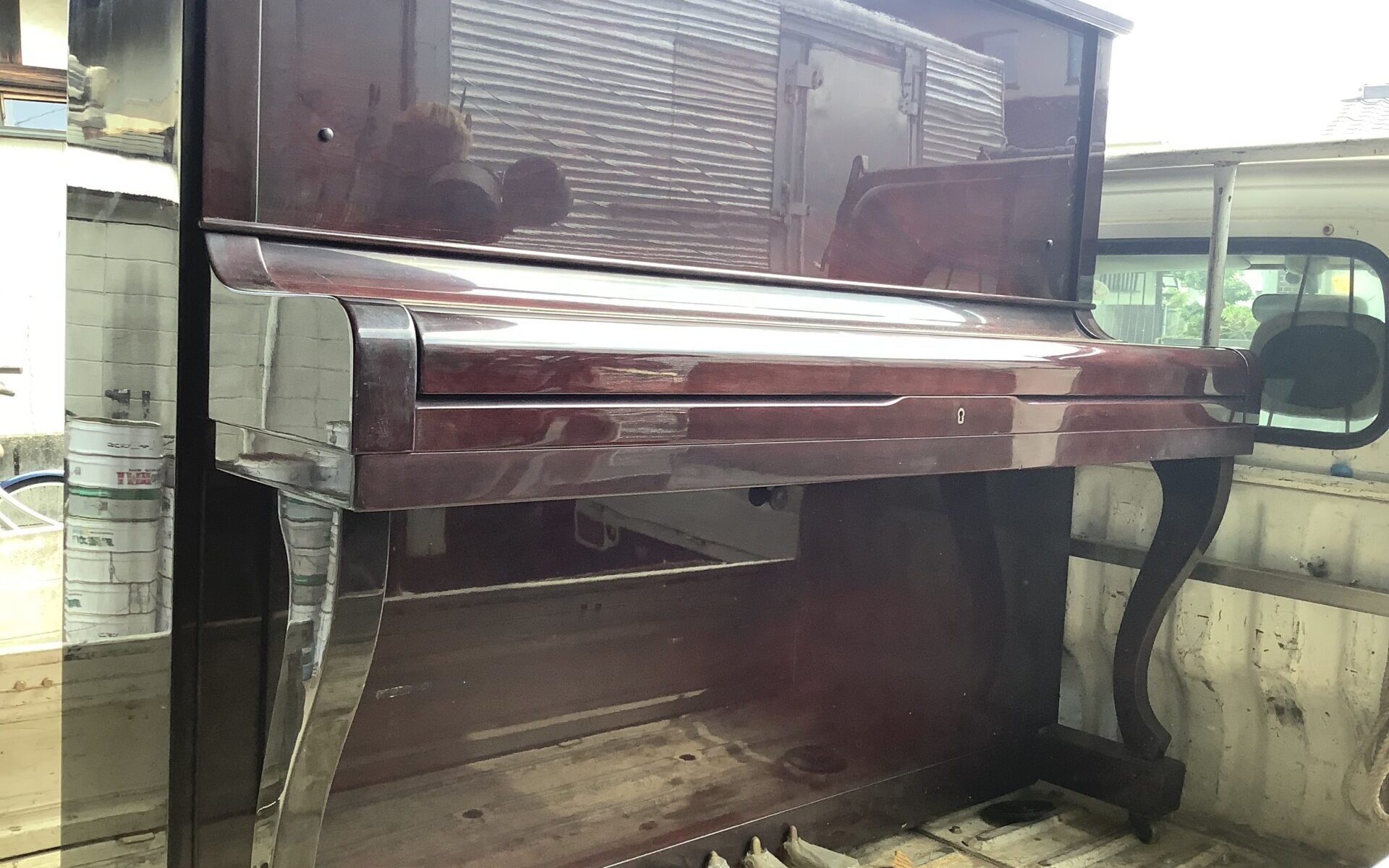 広島県竹原市で引き取り回収から処分までしたピアノ