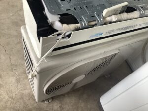 福山市水呑町で取り外し回収から処分までしたエアコン