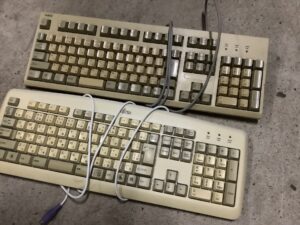 広島県三次市で引き取り回収から処分までしたパソコンキーボード