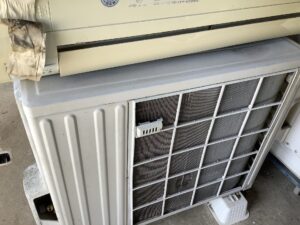 広島県三原市で取り外し回収から処分までしたエアコン