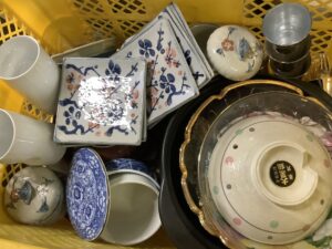 広島県庄原市で引き取り回収から処分までした食器