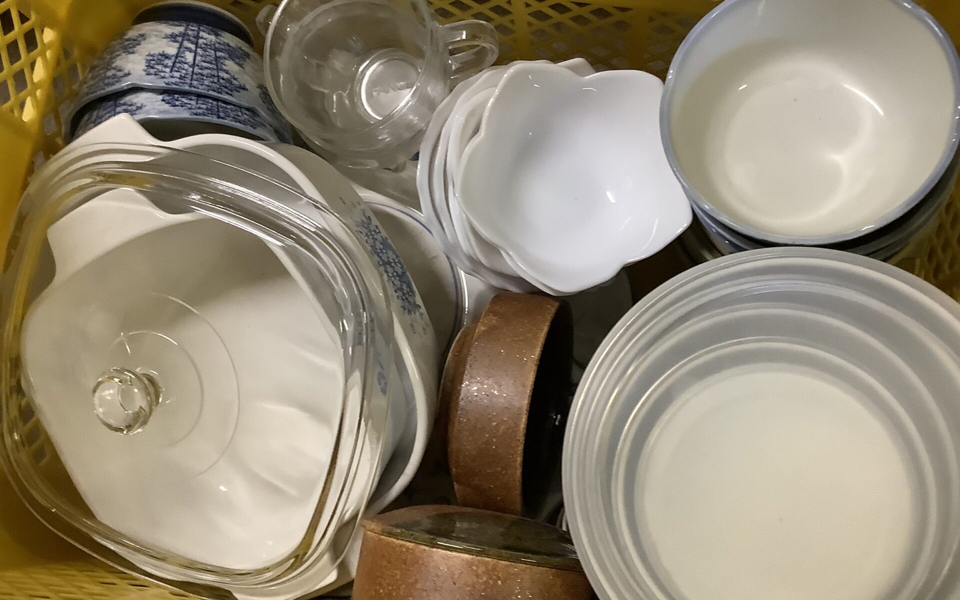 広島県庄原市で引き取り回収から処分までした食器