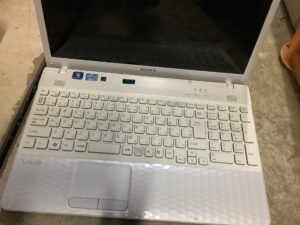 広島県三原市で引き取り回収から処分までしたノートパソコン