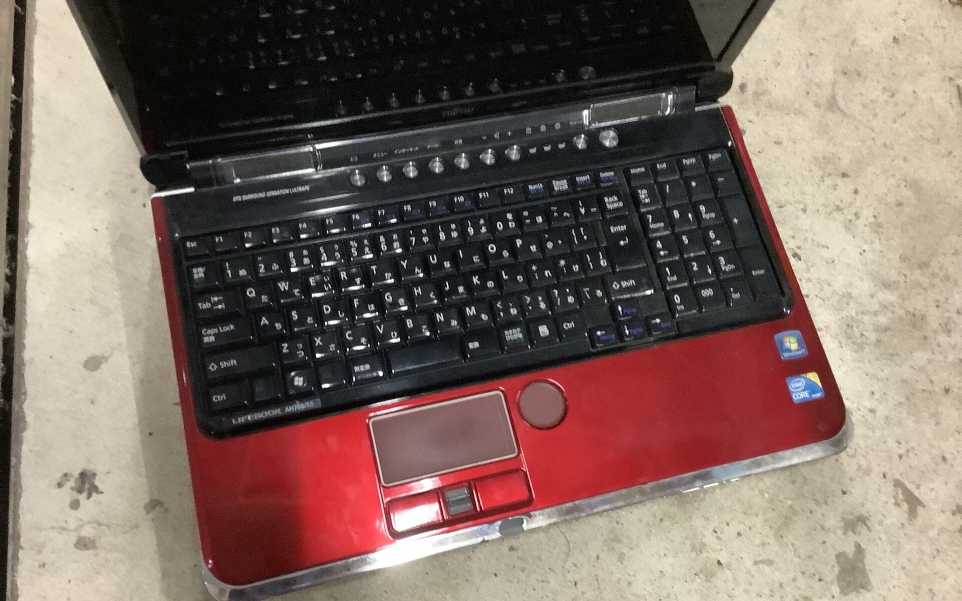 福山市神辺町で引き取り回収から処分までしたノートパソコン