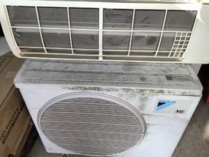 広島県神石高原町で取り外し回収から処分までしたエアコン