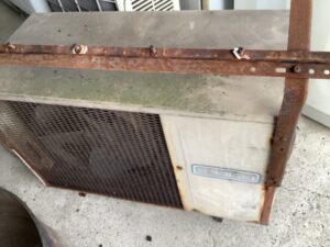 広島県三次市で取り外し回収から処分までしたエアコン