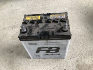 広島県府中市で引き取り回収から処分までしたバッテリー