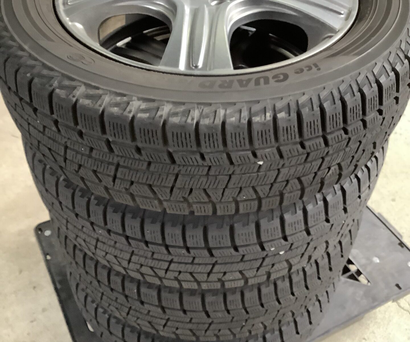 福山市神辺町で引き取り回収から処分までしたアルミタイヤ