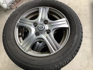 福山市神辺町で引き取り回収から処分までしたアルミタイヤ