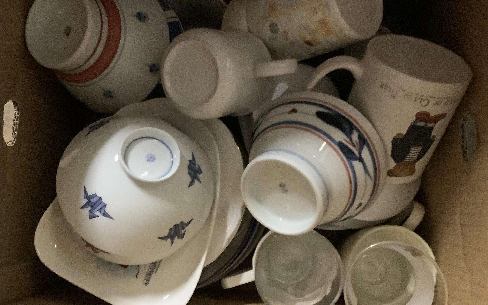 広島県尾道市で引き取り回収から処分までした食器