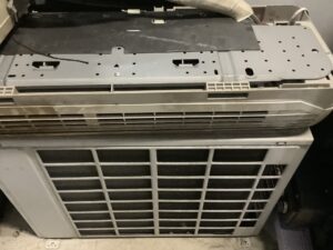 広島県三原市で取り外し回収から処分までしたエアコン