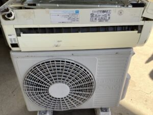 広島県神石高原町で取り外し回収から処分までしたエアコン