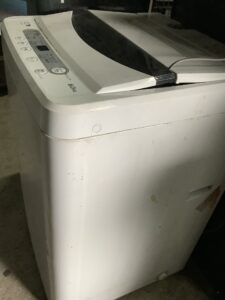 広島県三原市で引き取り回収から処分までした洗濯機
