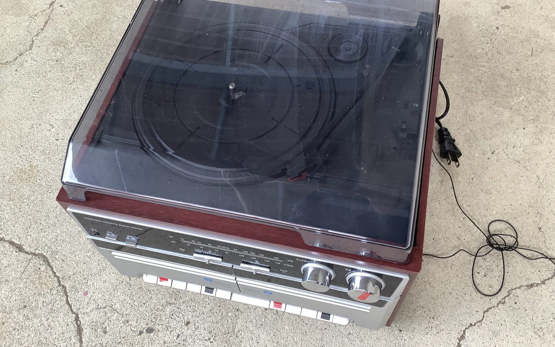 広島県庄原市で引き取り回収から処分までしたオーディオ