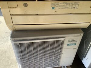 広島県三次市で引き取り回収から処分までした取り外し済みのエアコン