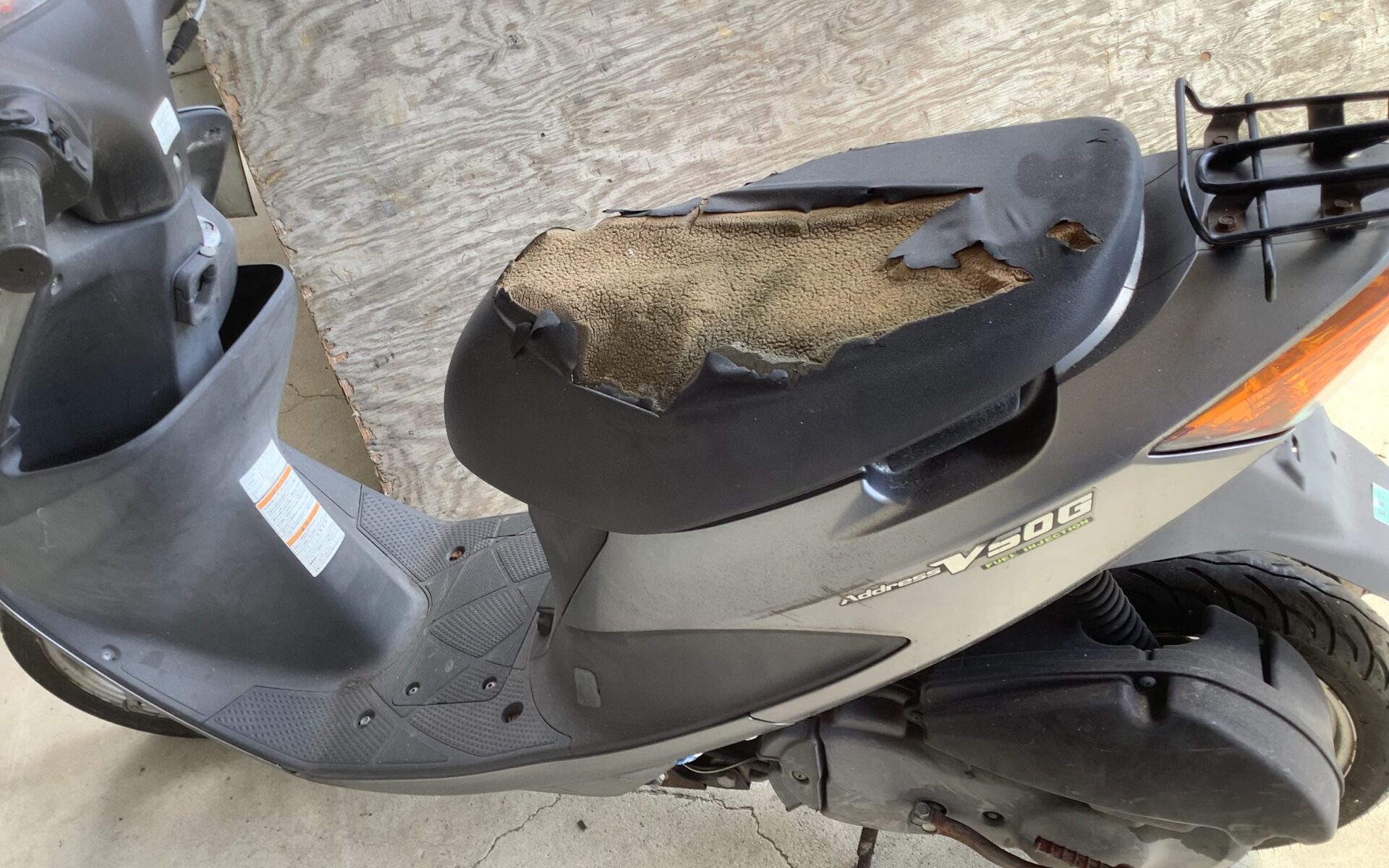 福山市霞町で引き取り回収から処分までしたバイク