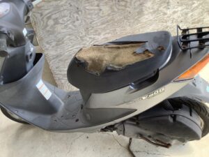 福山市霞町で引き取り回収から処分までしたバイク