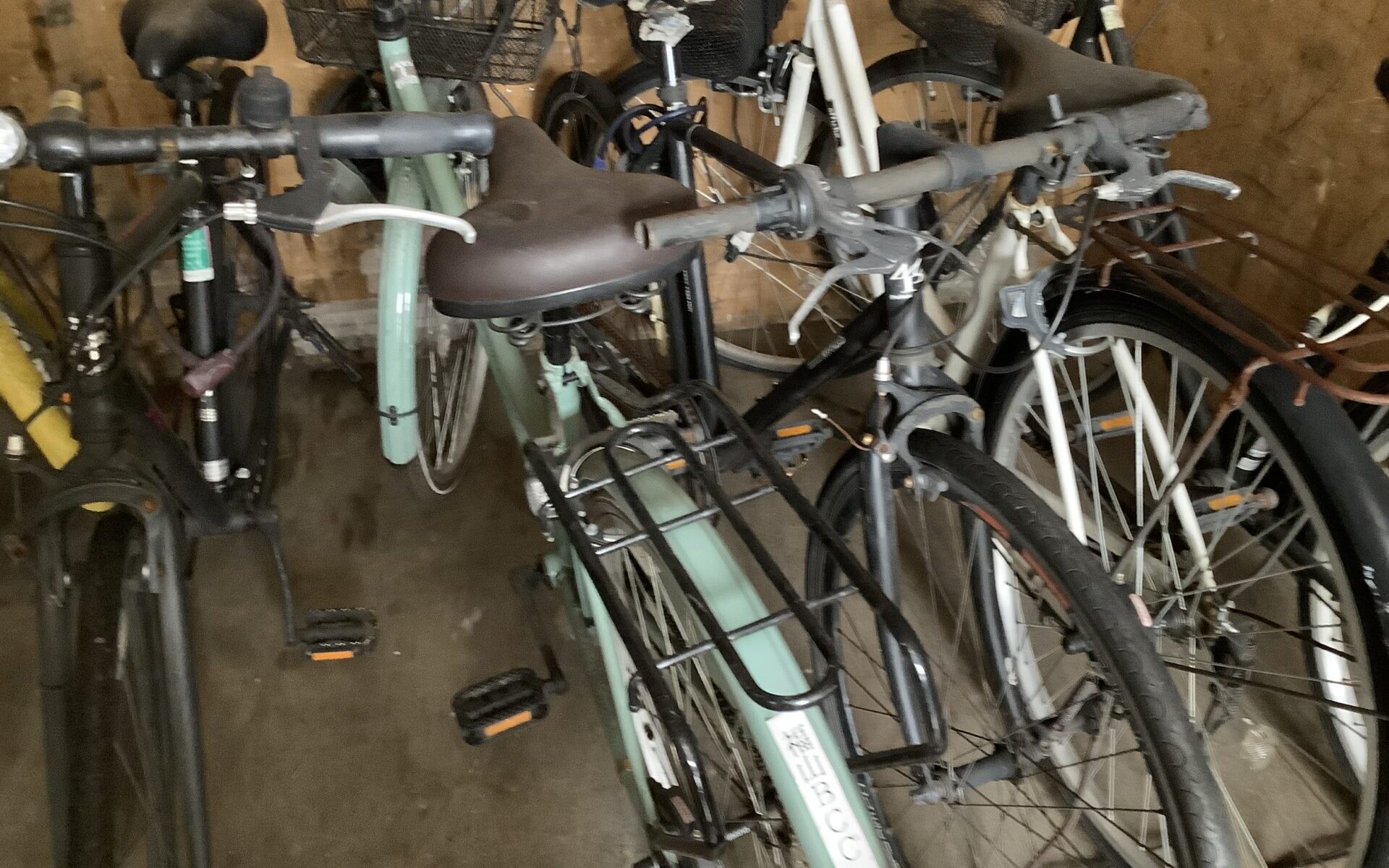 福山市霞町で引き取り回収から処分までした自転車