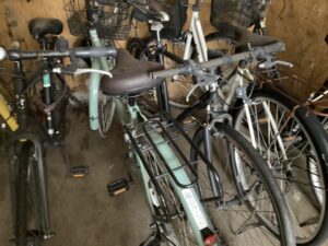 福山市霞町で引き取り回収から処分までした自転車