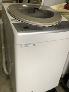 広島県庄原市で引き取り回収から処分までした洗濯機