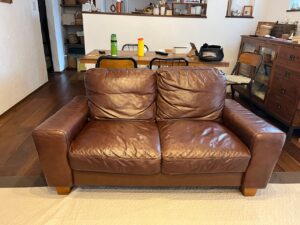 広島県三原市で引き取り回収から処分までしたソファー