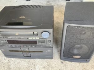 広島県庄原市で引き取り回収から処分までしたオーディオ